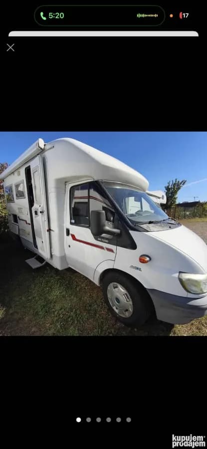 Ford Transit Kamper za 2 je U lepom stanju